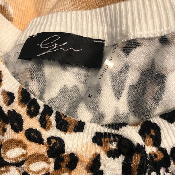 M Animal Print Cardigan - Picture 4 of 5